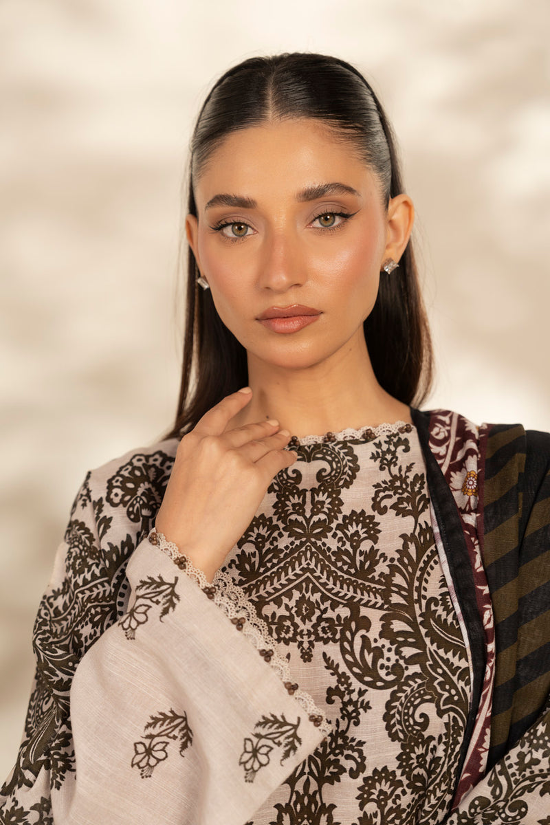 Al Karam | Winter 25 | FW-160.1-25-1-Black - Official Al Karam stockist in UK - Sakeena London