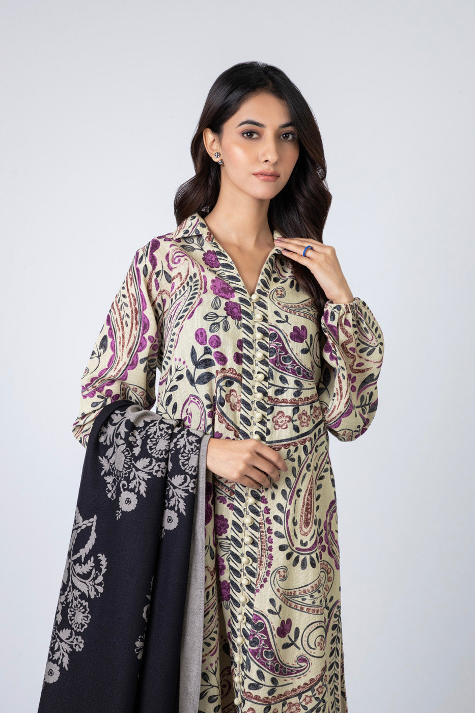 Al Karam | Winter 24 | FW-47-24 - Official Alkaram stockist in UK - Sakeena London