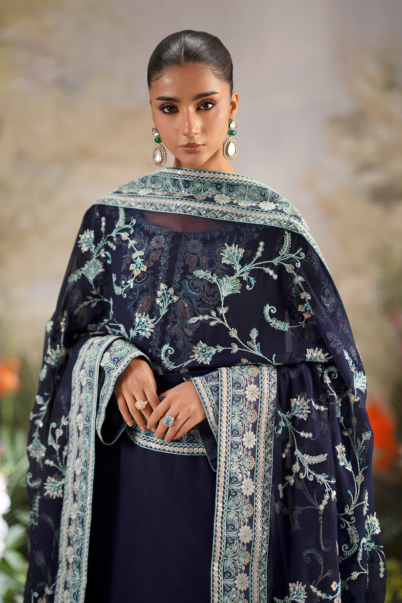 Freesia Premium | Luxury Chiffon | OJASWINI - Official Freesia Premium stockist in UK - Sakeena London