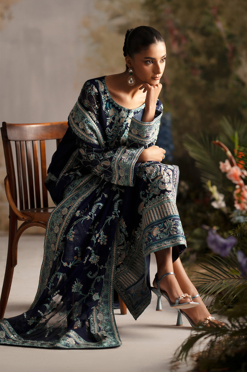 Freesia Premium | Luxury Chiffon | OJASWINI - Official Freesia Premium stockist in UK - Sakeena London