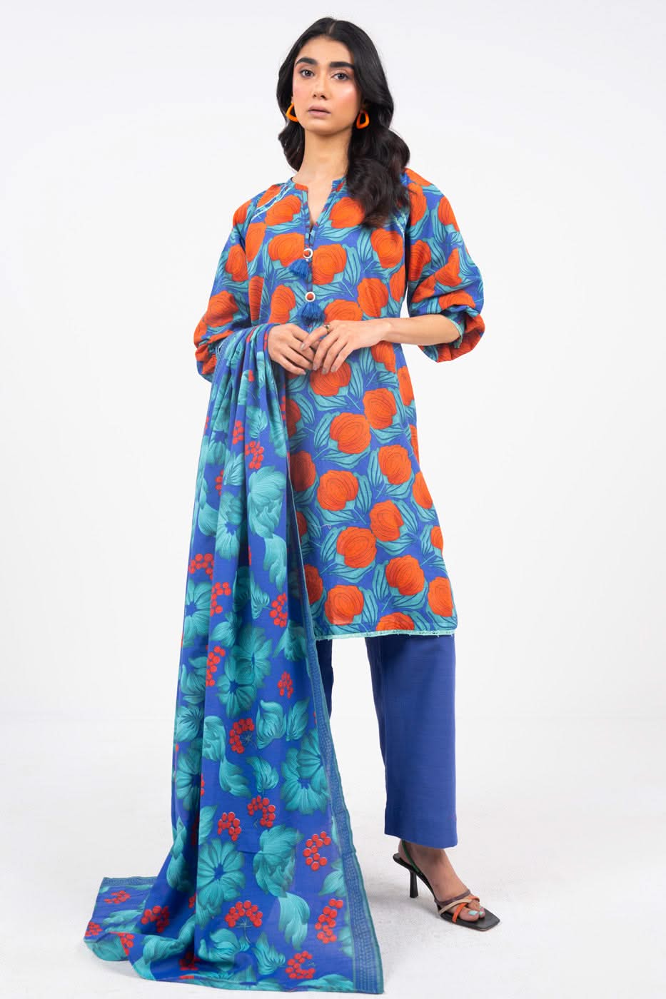 Al Karam | Winter 24 | FW-24-24 - Official Alkaram stockist in UK - Sakeena London