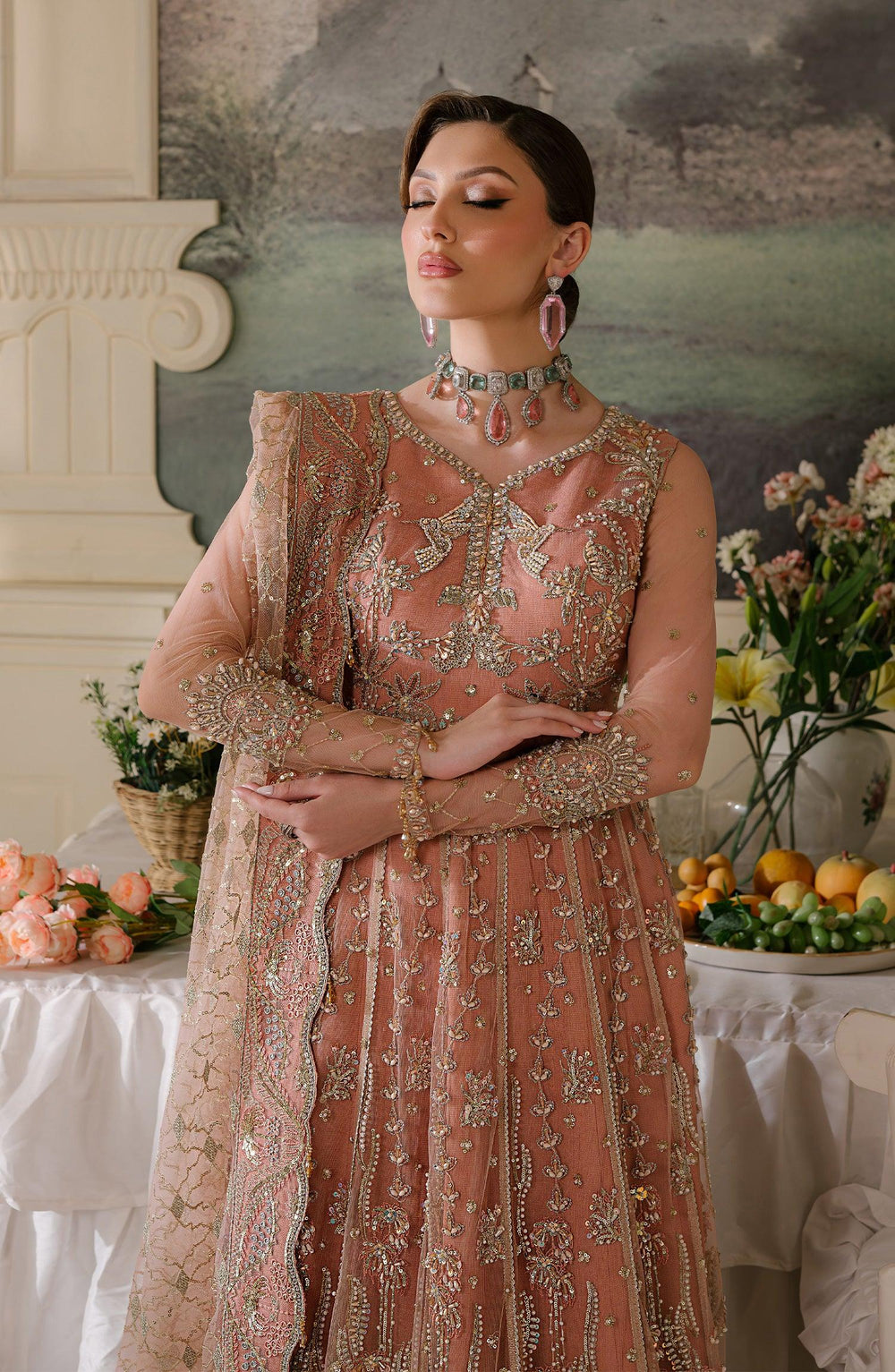 Fabiha Fatima | Reve Royal Luxury Wedding Dresses | SPINEL - Official Fabiha Fatima stockist in UK - Sakeena London