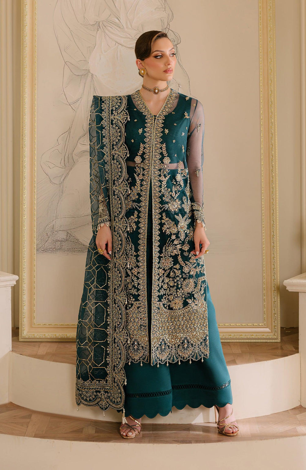 Fabiha Fatima | Reve Royal Luxury Wedding Dresses | SAPPHIRE - Official Fabiha Fatima stockist in UK - Sakeena London