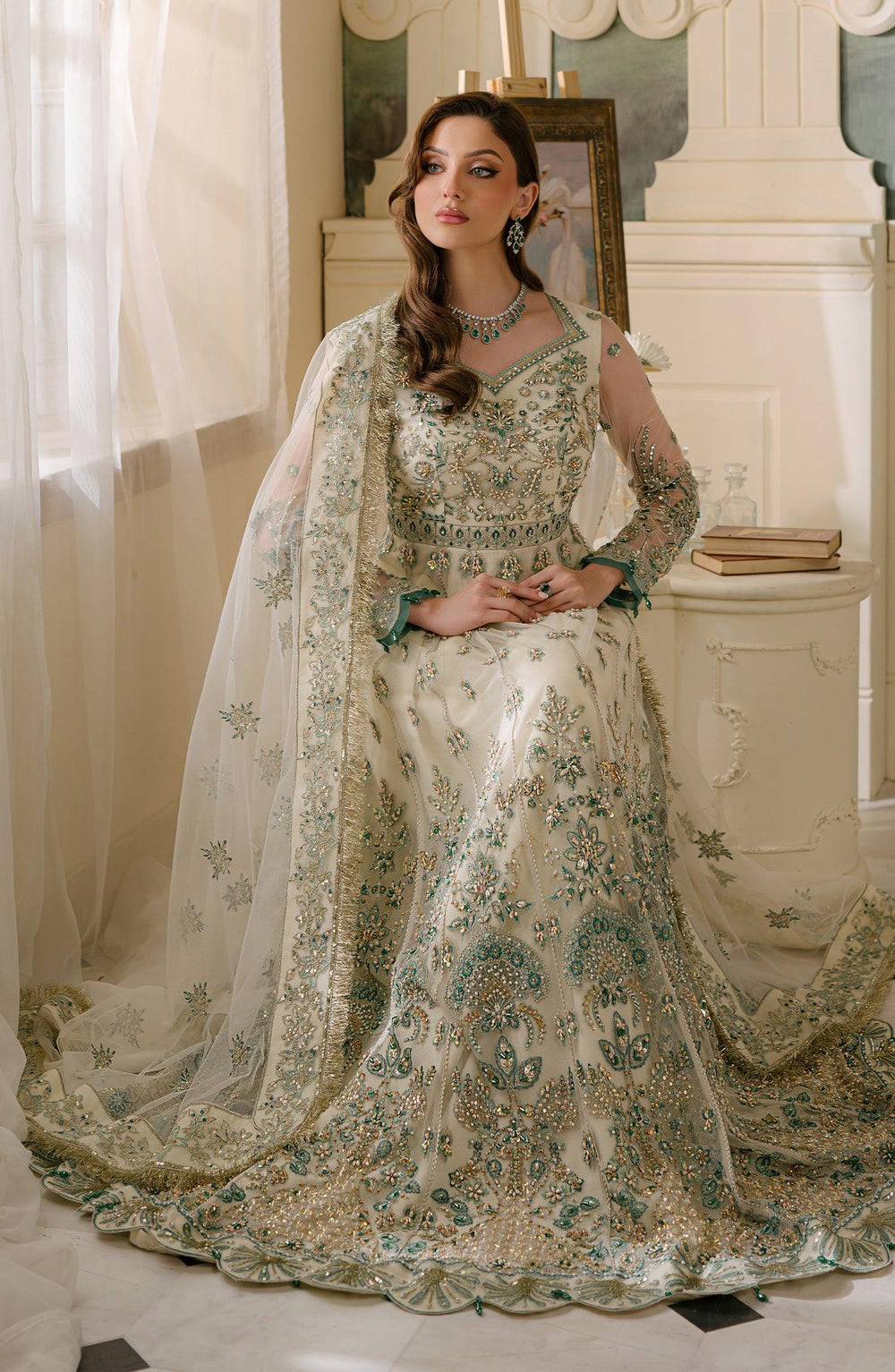 Fabiha Fatima | Reve Royal Luxury Wedding Dresses | PEARL - Official Fabiha Fatima stockist in UK - Sakeena London