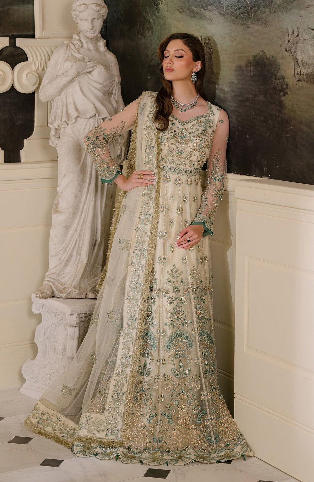 Fabiha Fatima | Reve Royal Luxury Wedding Dresses | PEARL - Official Fabiha Fatima stockist in UK - Sakeena London