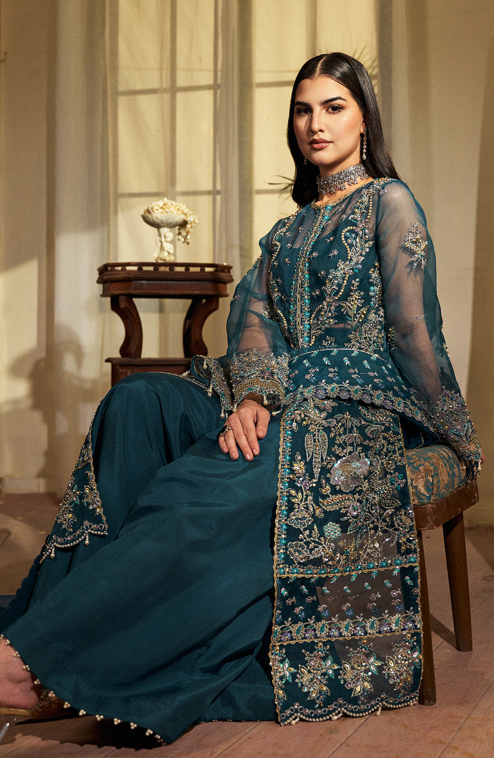 Fabiha Fatima | Reve Royal Luxury Wedding Dresses | BLOOM - Official Fabiha Fatima stockist in UK - Sakeena London