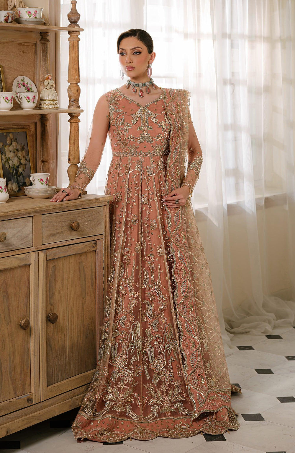 Fabiha Fatima | Reve Royal Luxury Wedding Dresses | SPINEL - Official Fabiha Fatima stockist in UK - Sakeena London