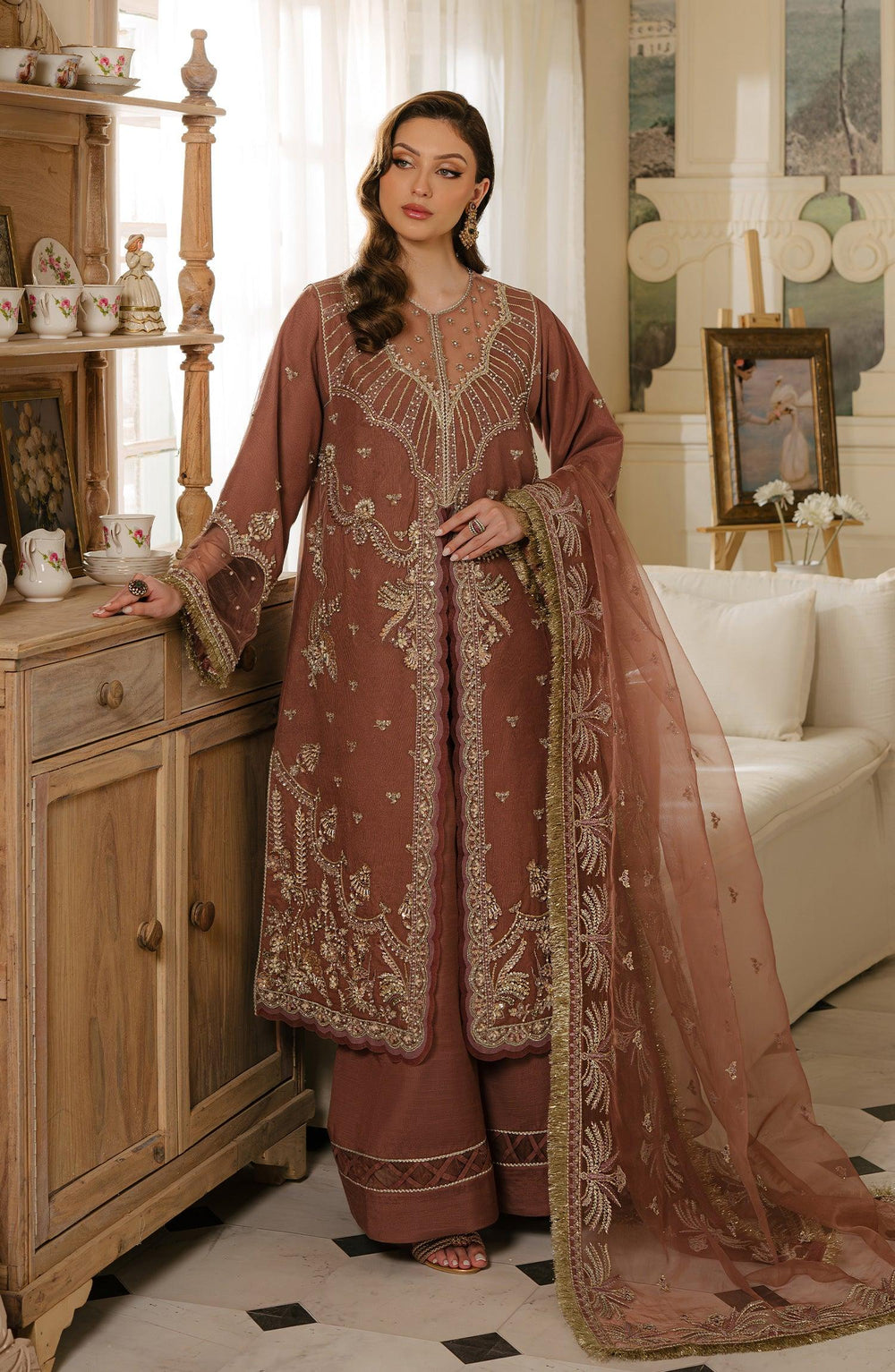 Fabiha Fatima | Reve Royal Luxury Wedding Dresses | ZIRCON - Official Fabiha Fatima stockist in UK - Sakeena London