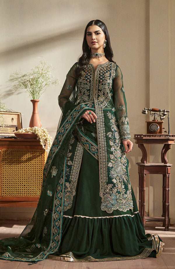 Fabiha Fatima | Reve Royal Luxury Wedding Dresses | EMERALD - Official Fabiha Fatima stockist in UK - Sakeena London
