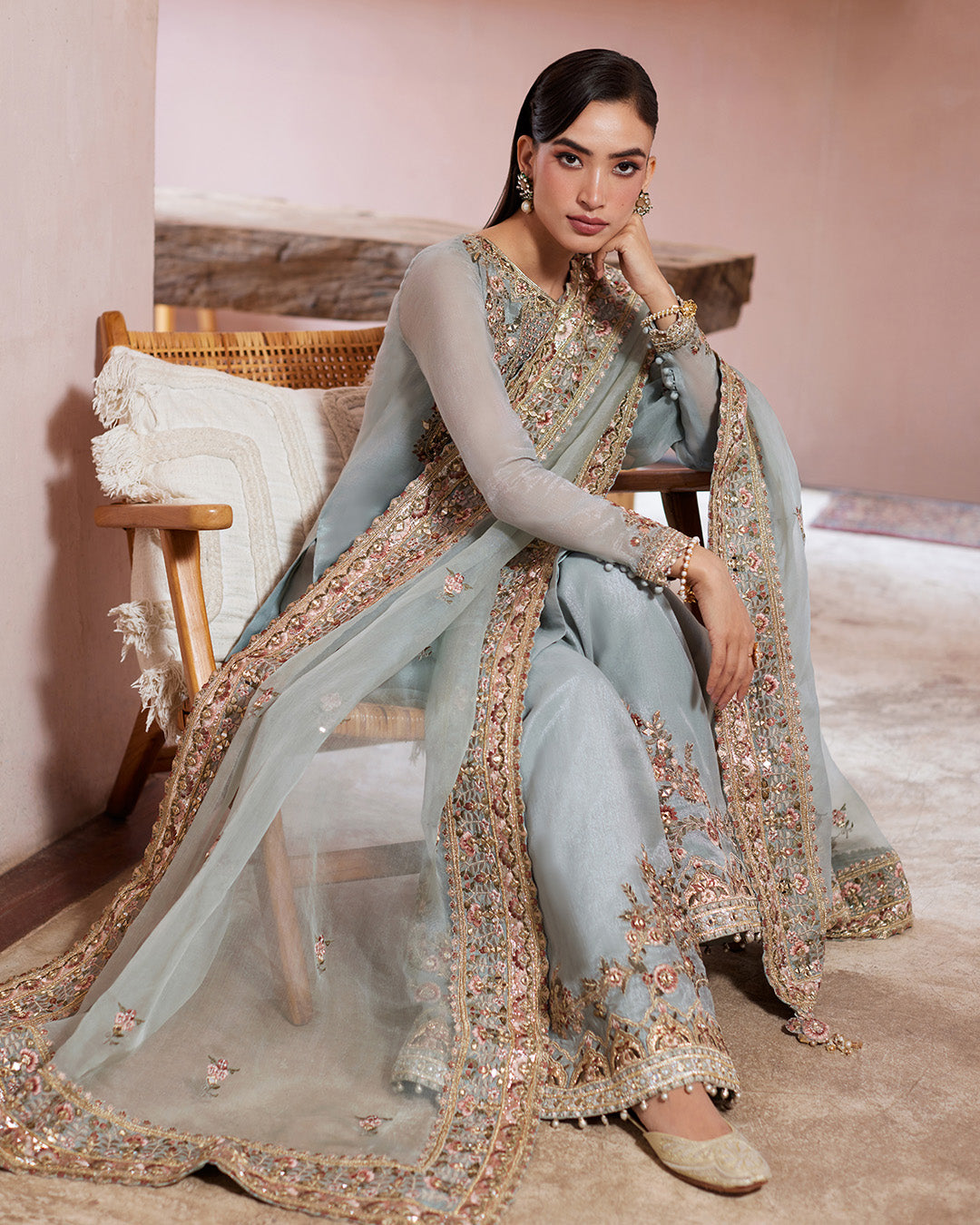 Faiza Saqlain | Aurnia Spring Festive Edit 24 | Zaafia - Official Faiza Saqlain stockist in UK - Sakeena London