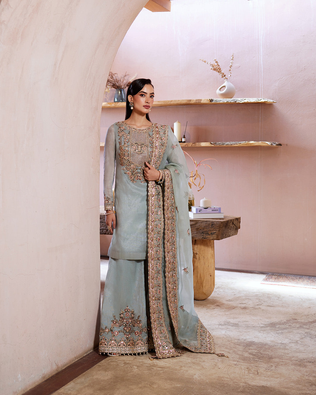 Faiza Saqlain | Aurnia Spring Festive Edit 24 | Zaafia - Official Faiza Saqlain stockist in UK - Sakeena London