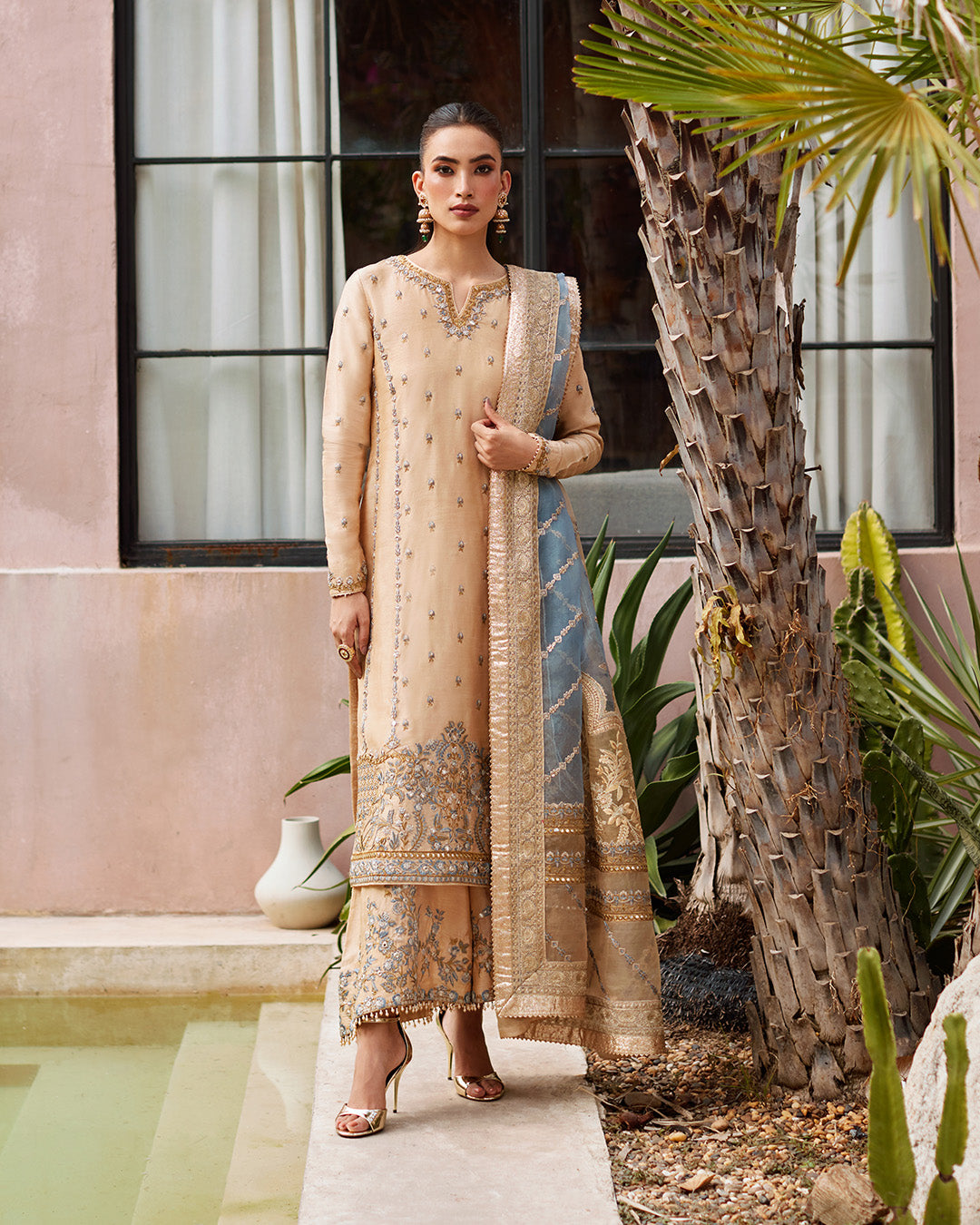 Faiza Saqlain | Aurnia Spring Festive Edit 24 | Yelena - Official Faiza Saqlain stockist in UK - Sakeena London