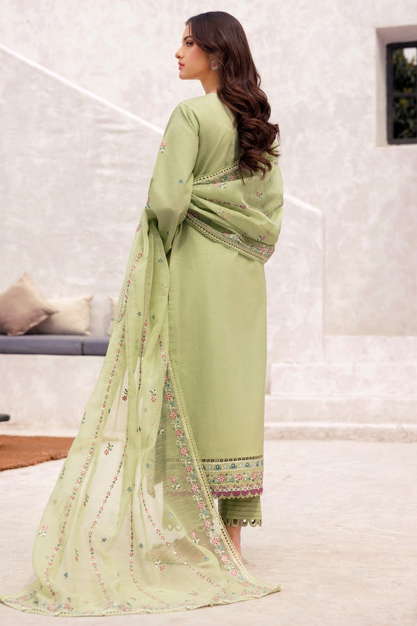 Farasha | Bahaar Embroidered Lawn | Tropical Orchid - Official Farasha stockist in UK - Sakeena London