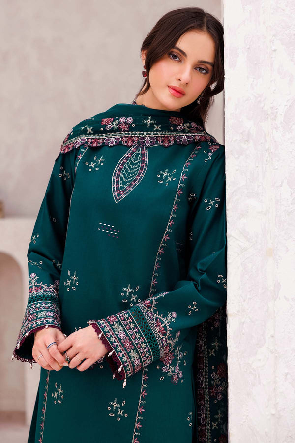 Farasha | Bahaar Embroidered Lawn | Jade Bliss - Official Farasha stockist in UK - Sakeena London