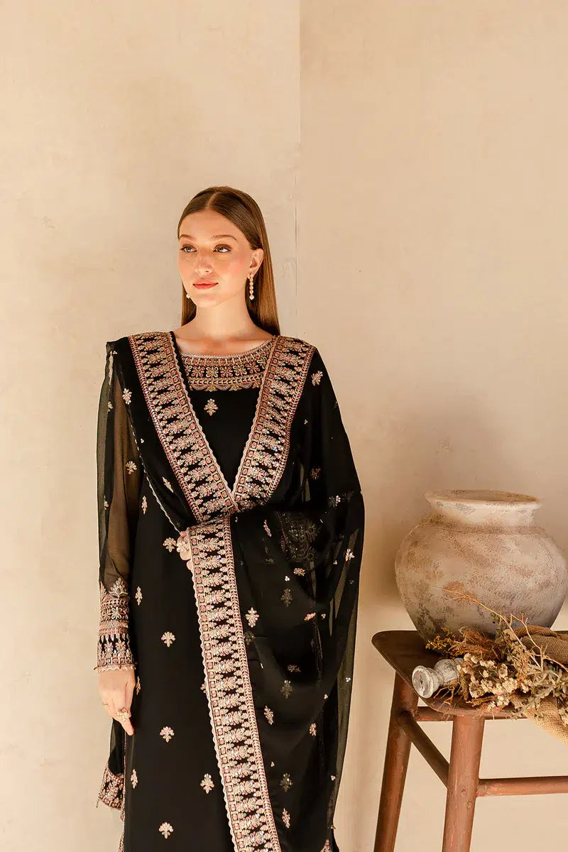 Farasha | Ritzier Festive Formals | Charcoal Nova - Official Farasha stockist in UK - Sakeena London