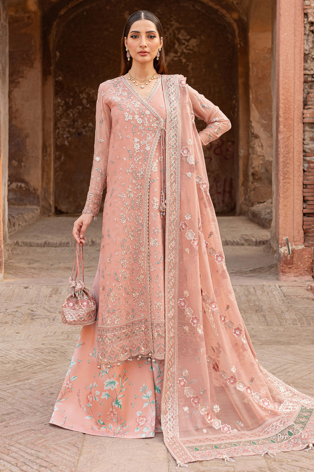 Farasha | Ritzier Wedding Formals | Peach Bell - Official Farasha stockist in UK - Sakeena London
