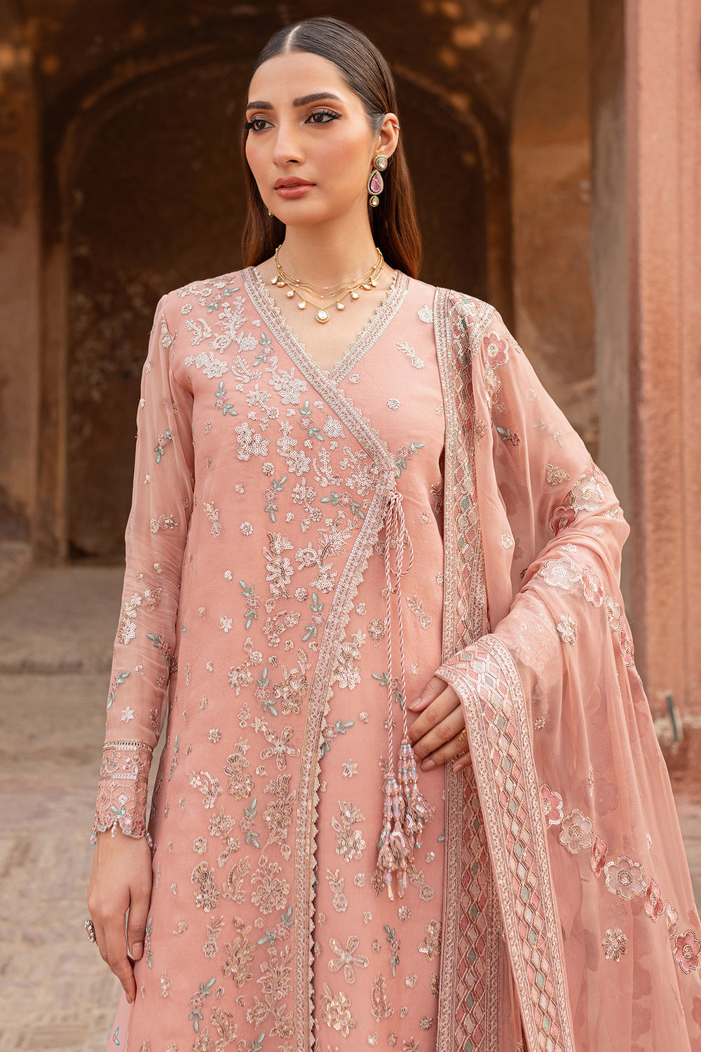 Farasha | Ritzier Wedding Formals | Peach Bell - Official Farasha stockist in UK - Sakeena London
