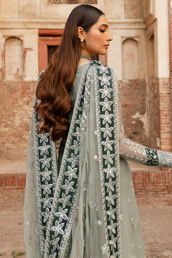 Farasha | Ritzier Wedding Formals | Grey Veil - Official Farasha stockist in UK - Sakeena London