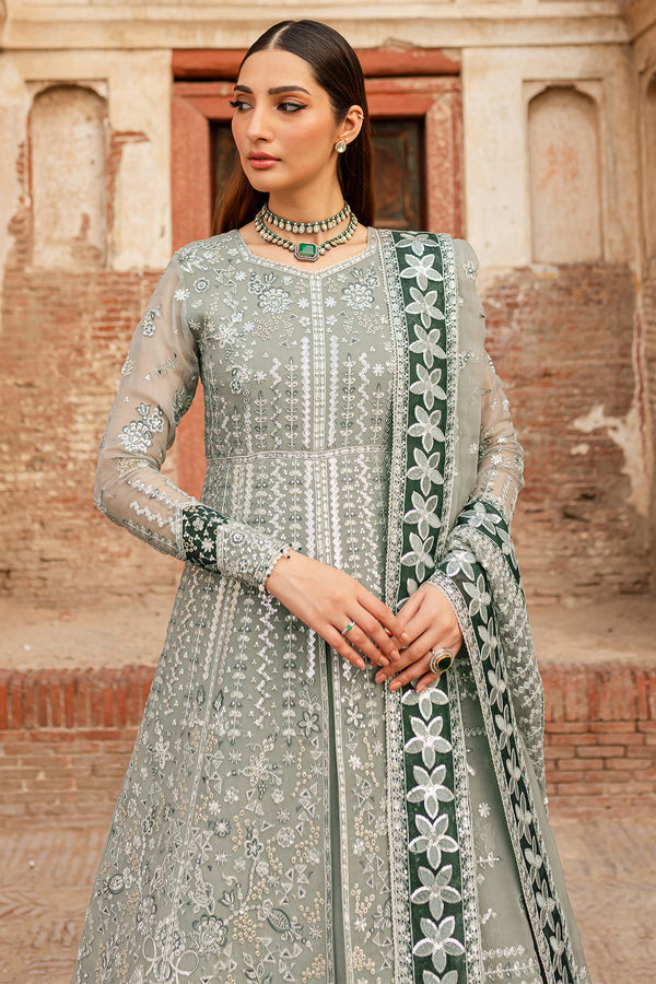 Farasha | Ritzier Wedding Formals | Grey Veil - Official Farasha stockist in UK - Sakeena London