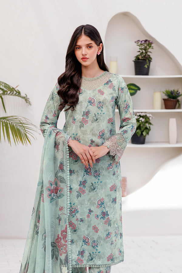 Farasha | Printed Essentials | MINT BREEZE - Official Farasha stockist in UK - Sakeena London