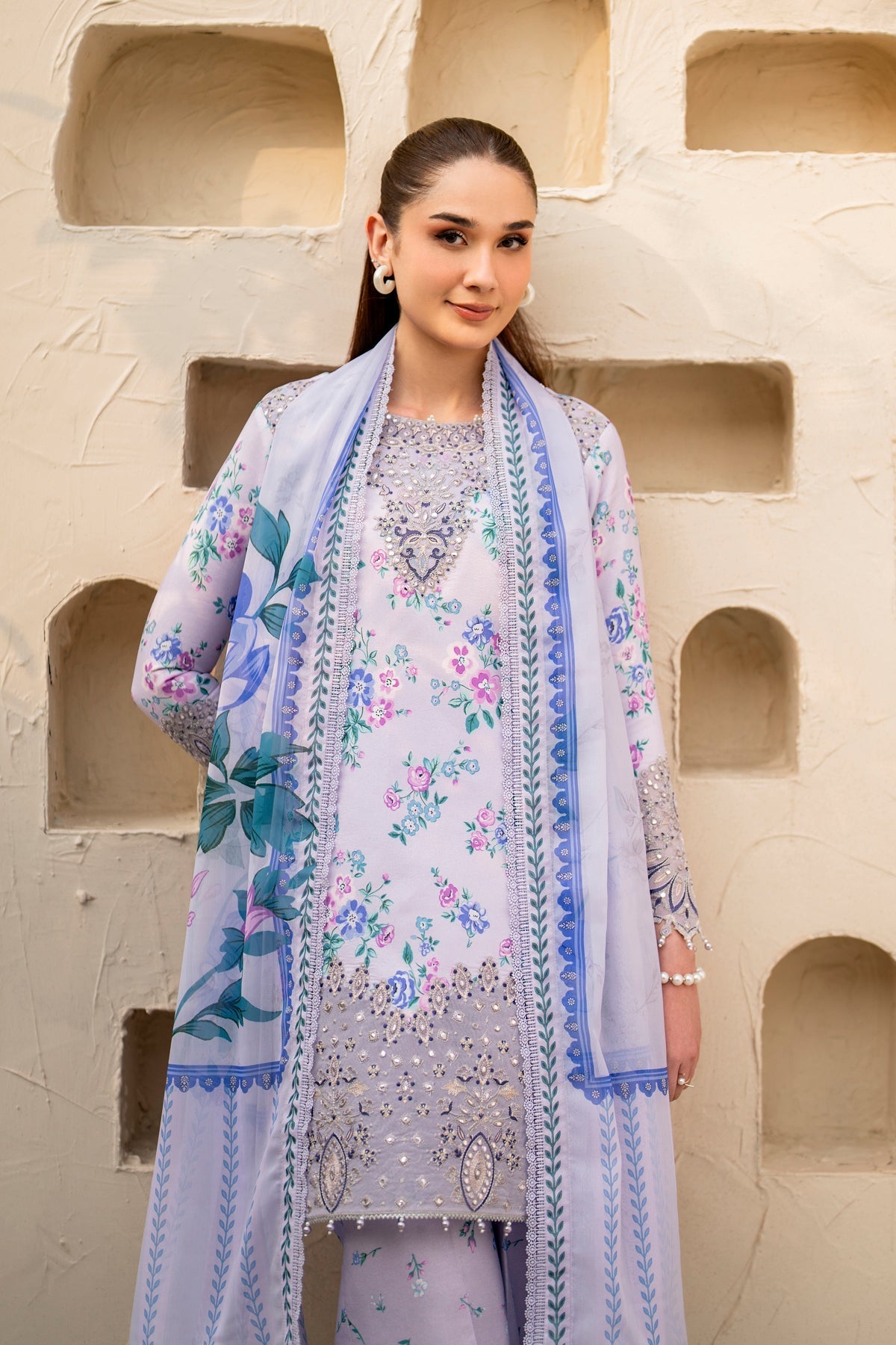 Alizeh | Levana Lawn | Flake - Official Alizeh stockist in UK - Sakeena London