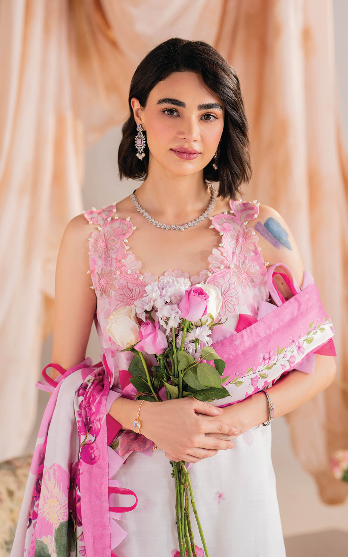 Asifa and Nabeel | Winter Meraki 24 | Fleur-MW-11 - Official Asifa and Nabeel stockist in UK - Sakeena London