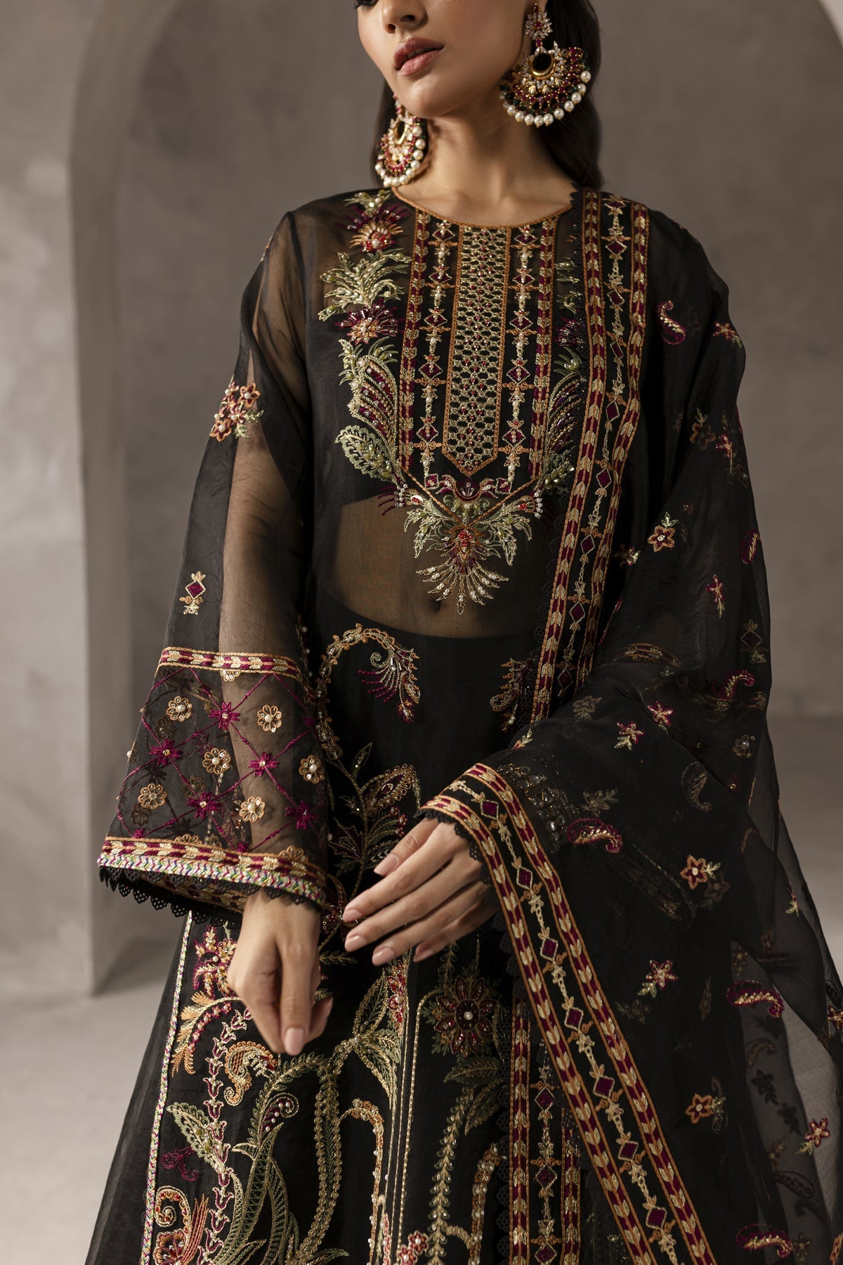 Imran Ramzan | Eblour Wedding Formals | Fleurs de Minuit