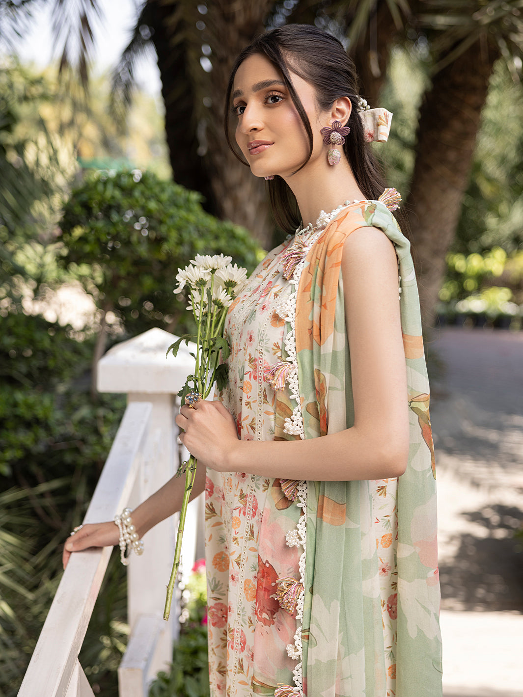 Izel | Oh Spring Lawn 25 | FLORA (A) - Official Izel stockist in UK - Sakeena London