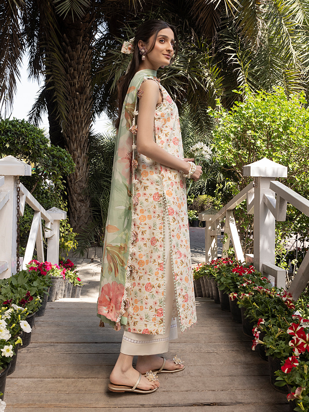 Izel | Oh Spring Lawn 25 | FLORA (A) - Official Izel stockist in UK - Sakeena London