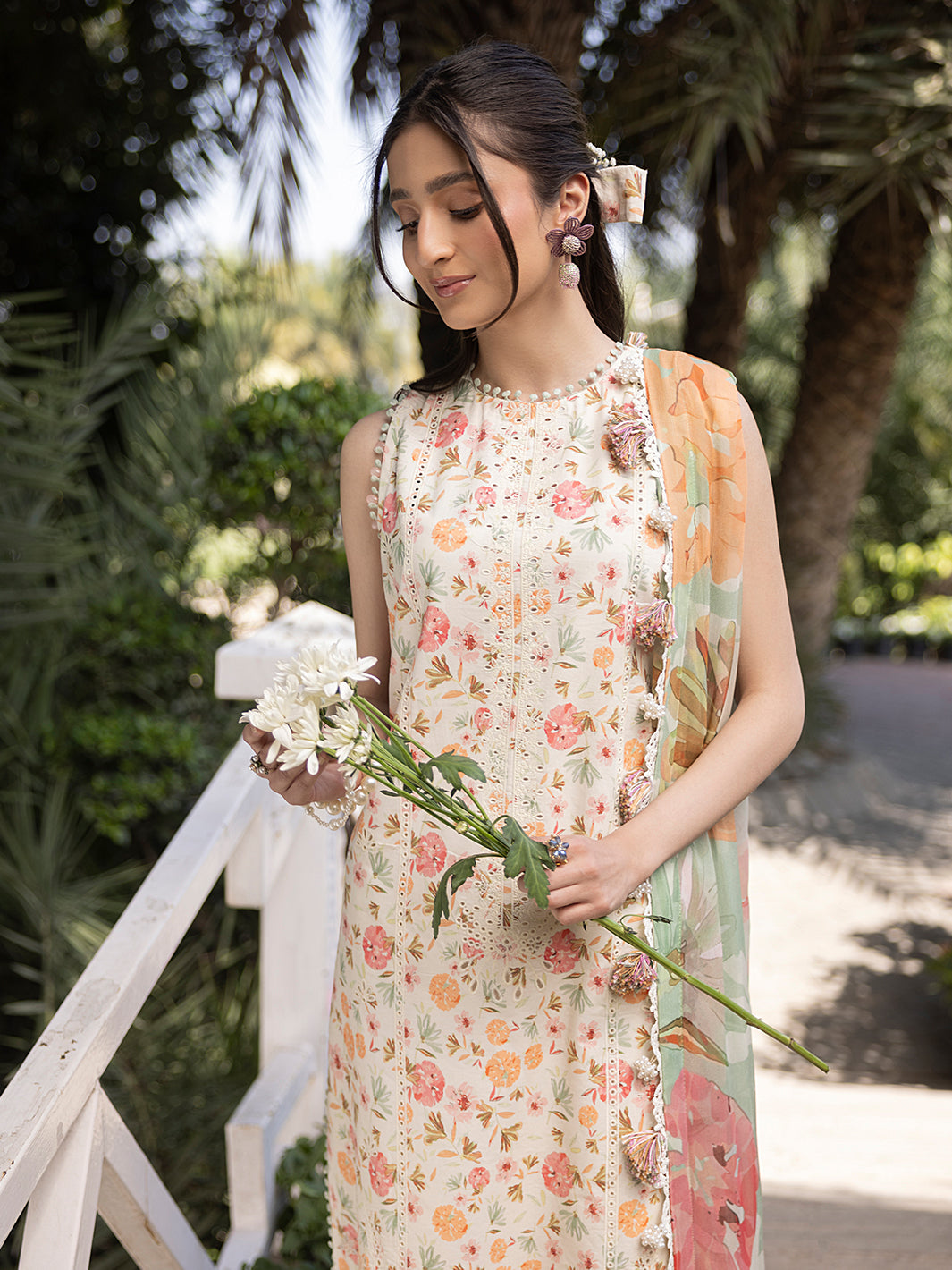 Izel | Oh Spring Lawn 25 | FLORA (A) - Official Izel stockist in UK - Sakeena London