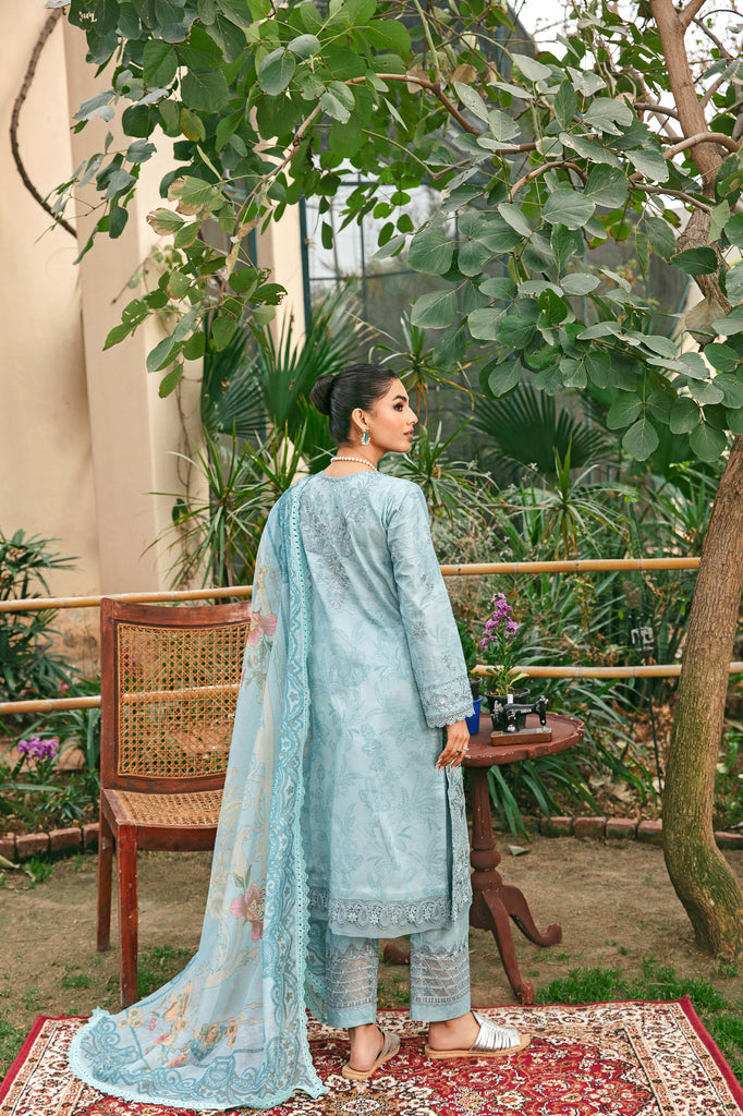 Florent | Luxury Lawn 24 | FFL-8B - Official Florent stockist in UK - Sakeena London