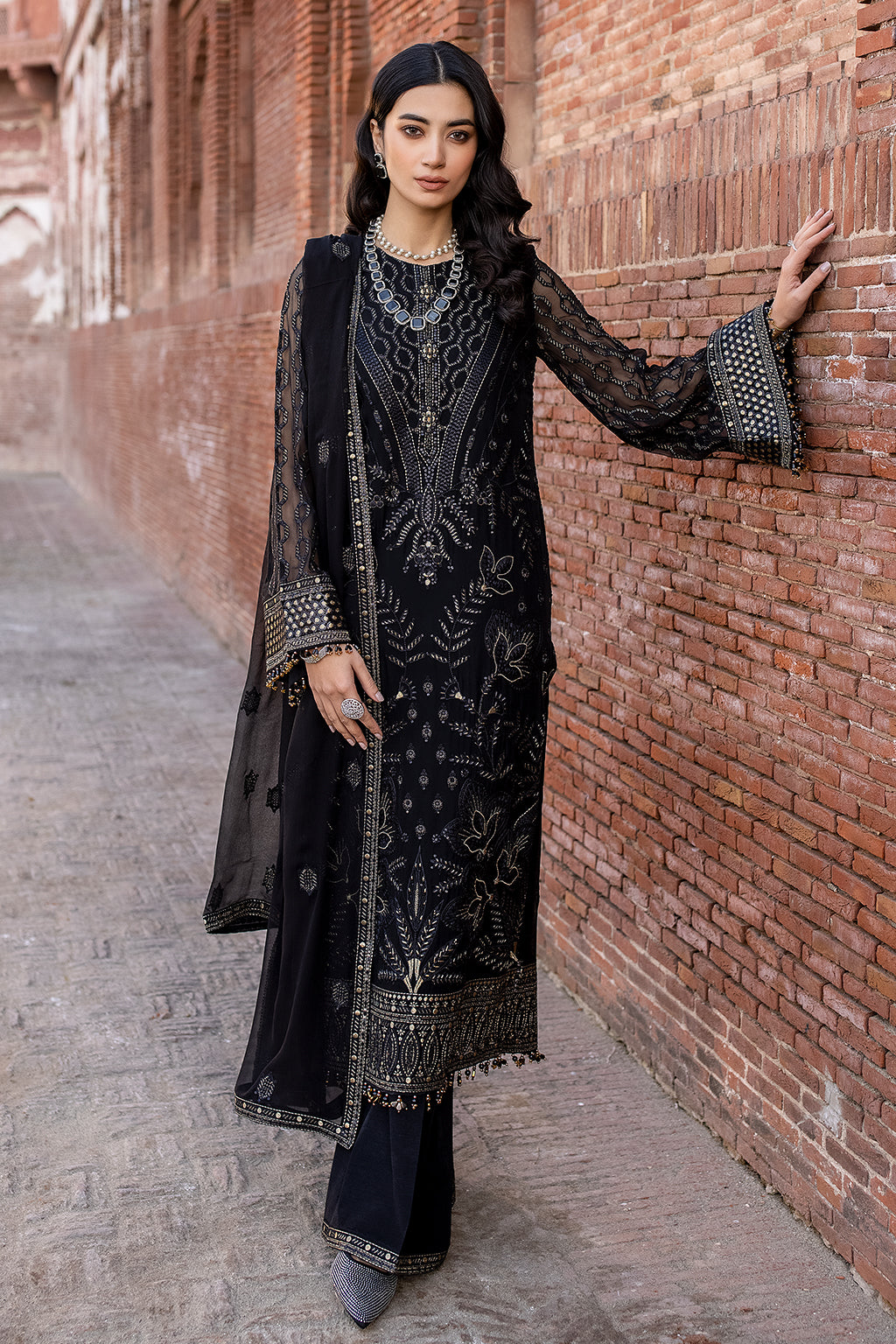 Flossie | Safeera Formals vol 13 | DARK VEIL - Official Flossie stockist in UK - Sakeena London