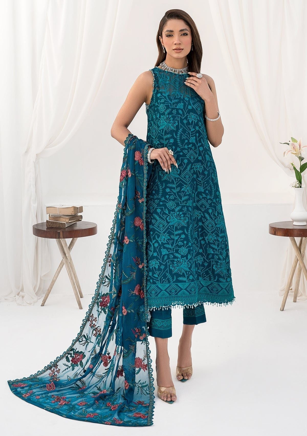 Formal Collection - Zarif - La Celeste - Luxury - ZLC#03 (GARDENIA)