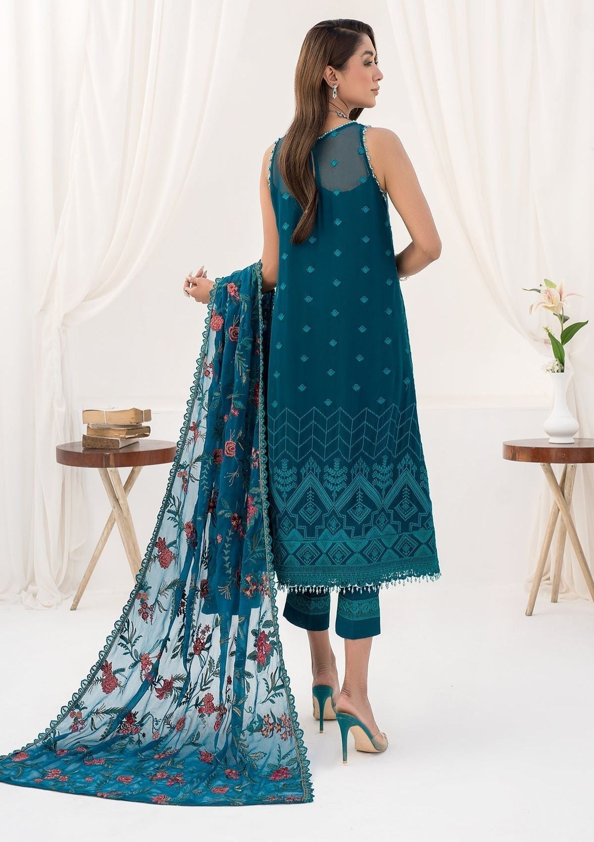 Formal Collection - Zarif - La Celeste - Luxury - ZLC#03 (GARDENIA)