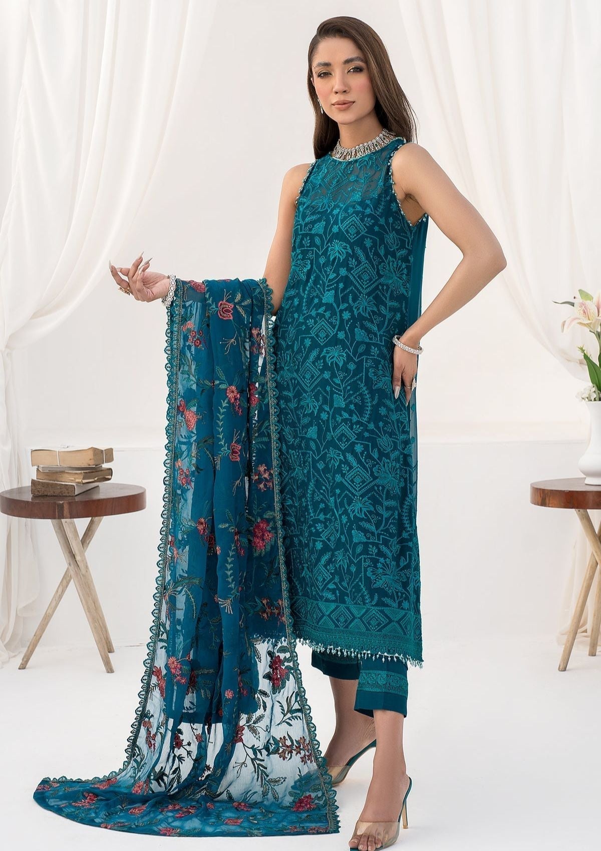 Formal Collection - Zarif - La Celeste - Luxury - ZLC#03 (GARDENIA)