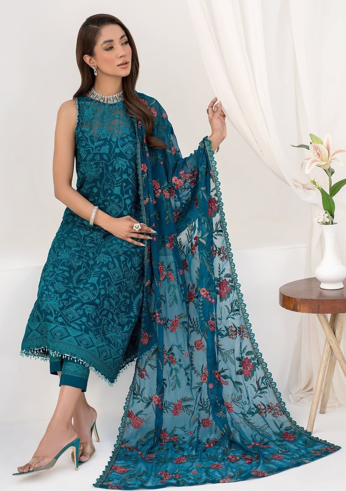 Formal Collection - Zarif - La Celeste - Luxury - ZLC#03 (GARDENIA)