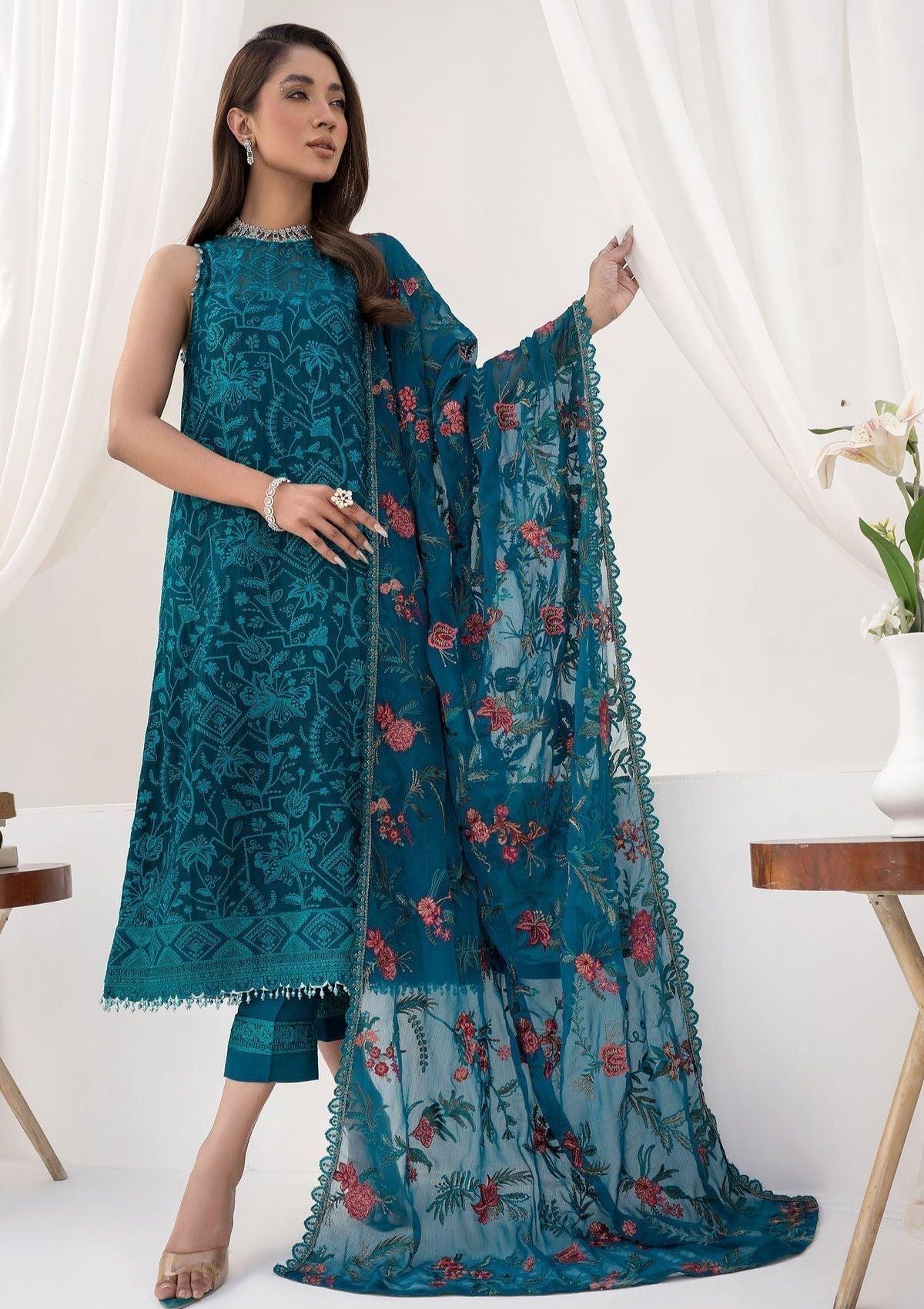 Formal Collection - Zarif - La Celeste - Luxury - ZLC#03 (GARDENIA)