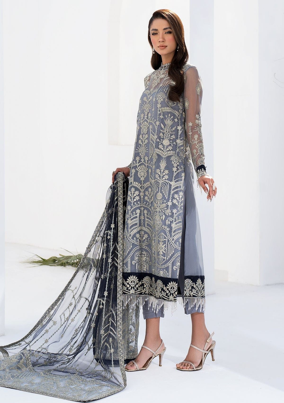 Formal Collection - Zarif - La Celeste - Luxury - ZLC#05 (ASH GREY)