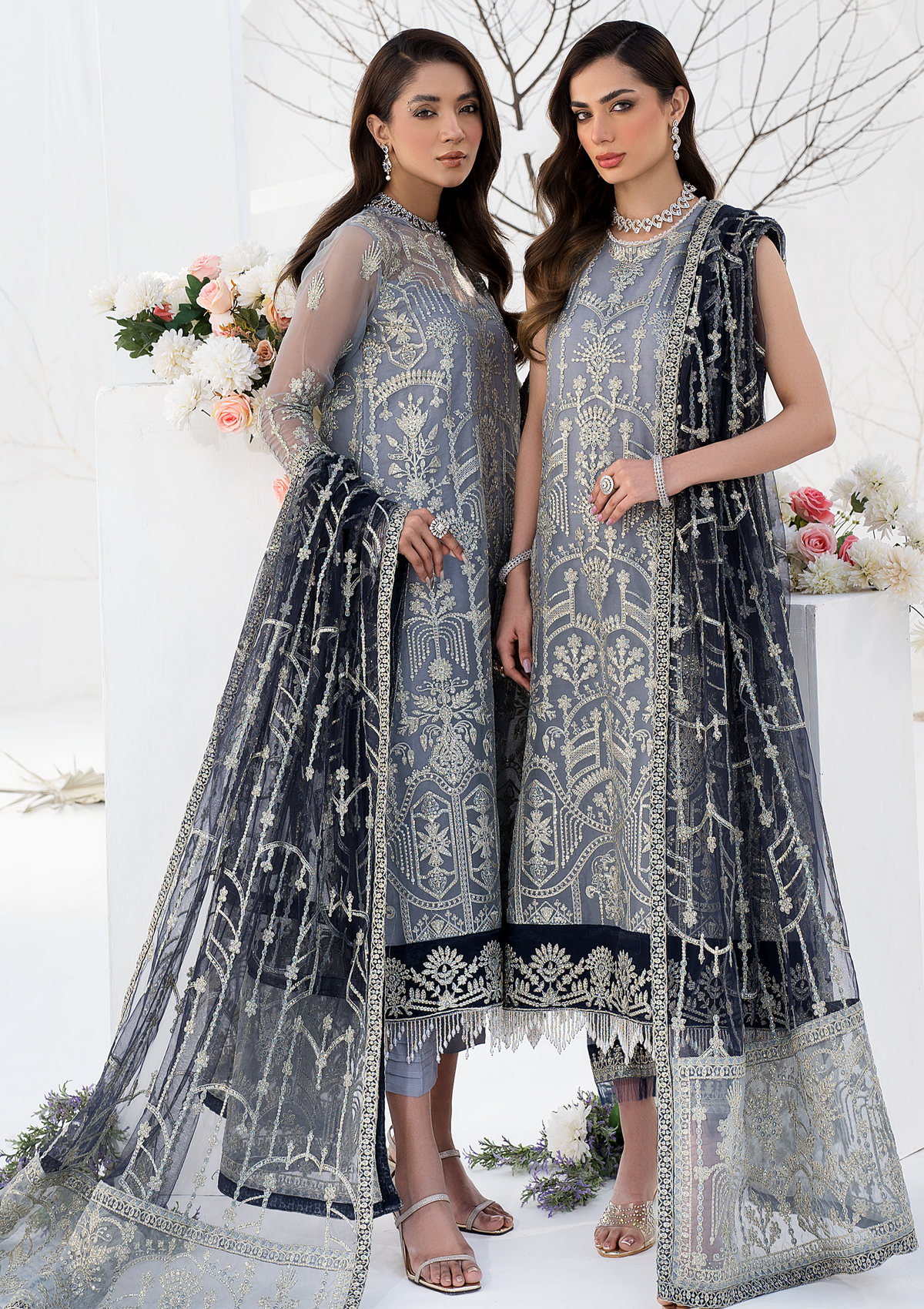 Formal Collection - Zarif - La Celeste - Luxury - ZLC#05 (ASH GREY)