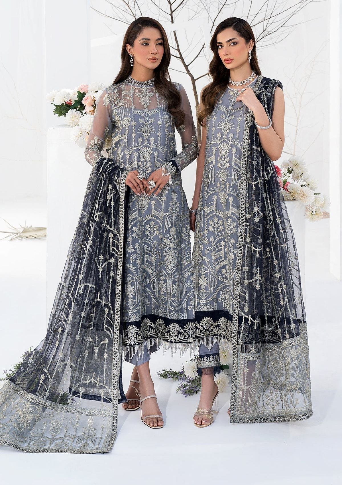 Formal Collection - Zarif - La Celeste - Luxury - ZLC#05 (ASH GREY)