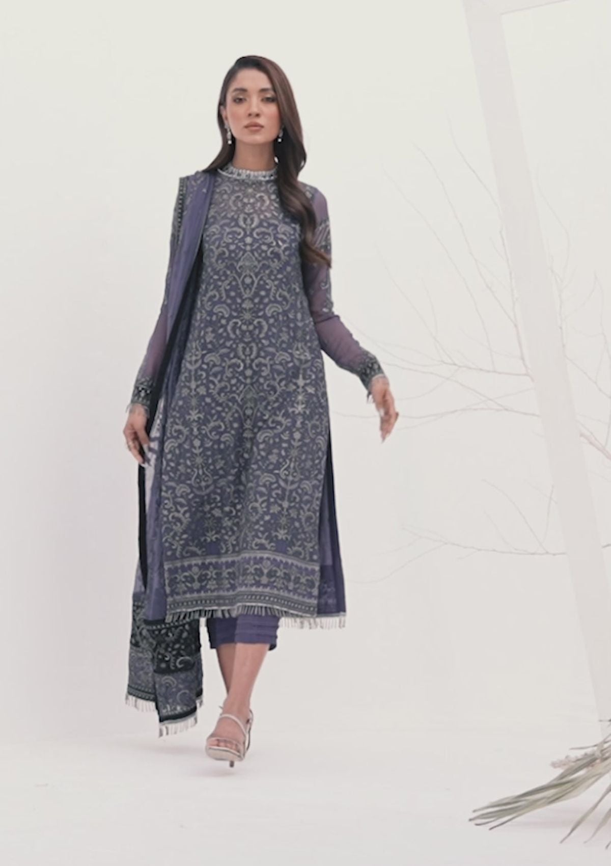 Formal Collection - Zarif - La Celeste - Luxury - ZLC#08 (DUSTY TEAL)