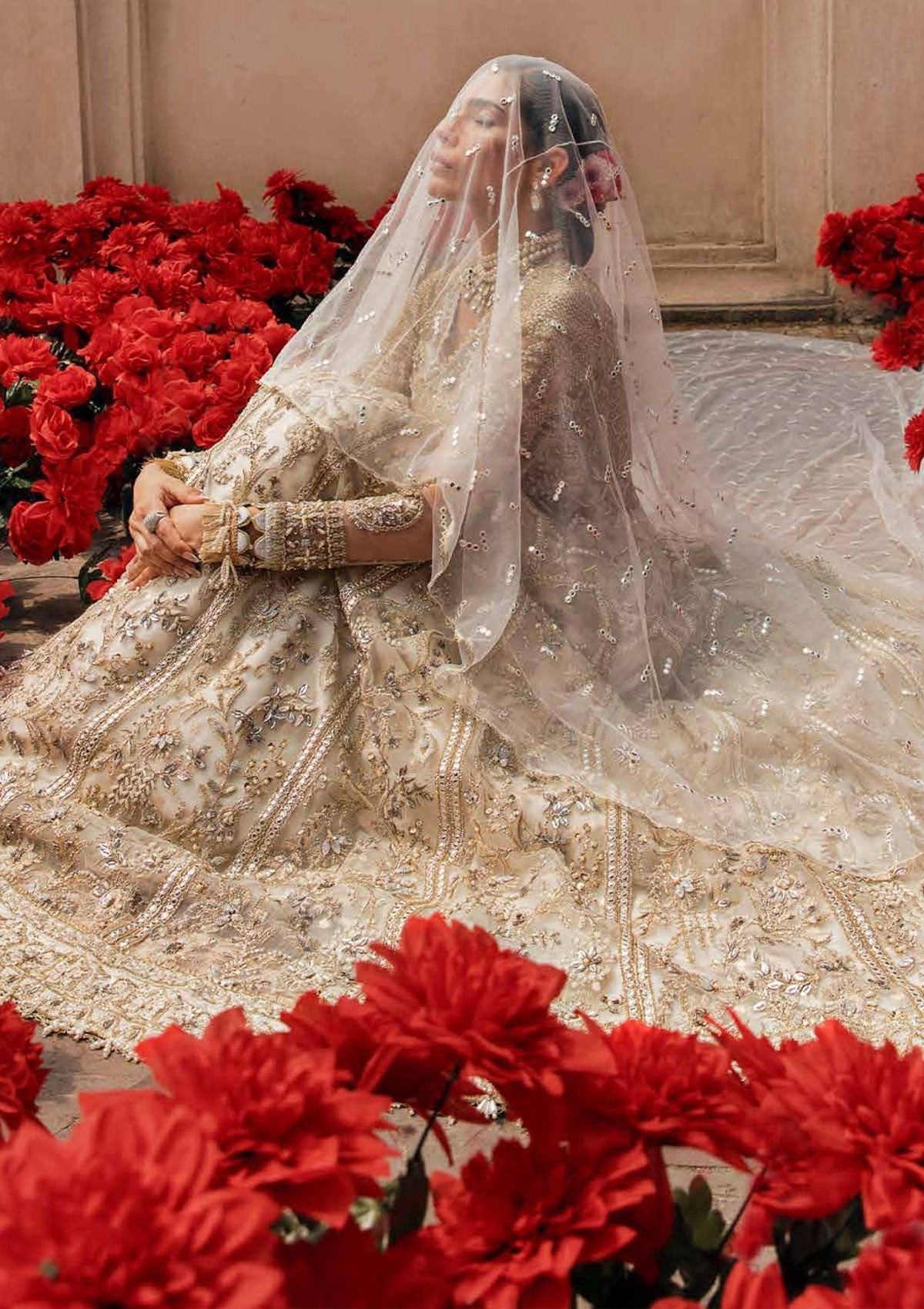 Formal Dress - Afrozeh - Brides - Mahru