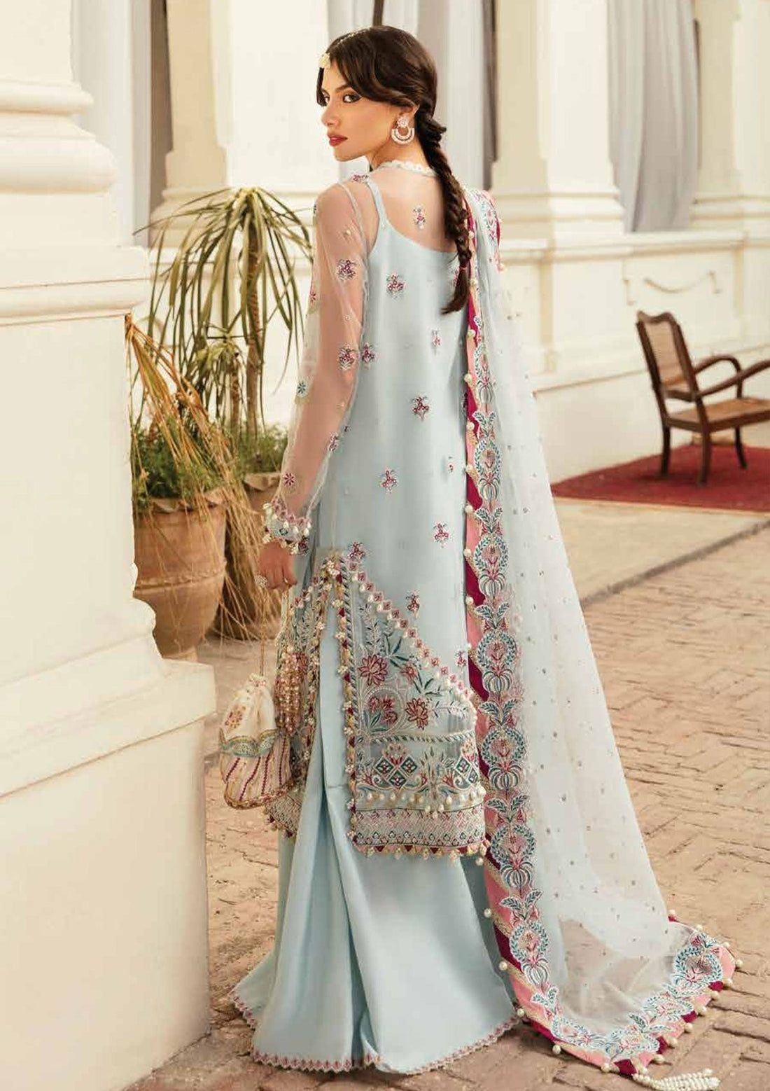 Formal Dress - Afrozeh - Dhoop kinaray - Safiya - D#7