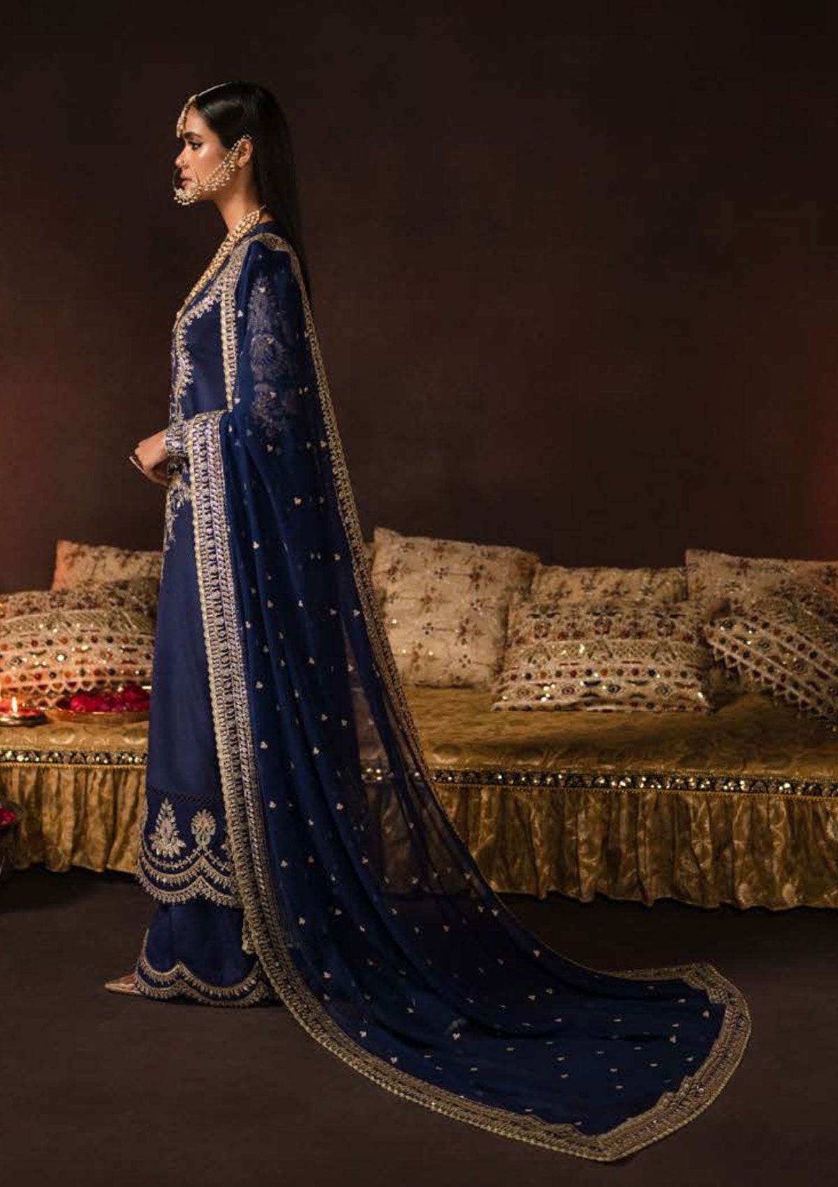 Formal Dress - Afrozeh - Divani - Silk - AS#001 (Maya)
