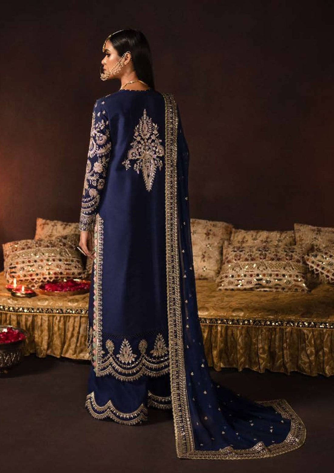 Formal Dress - Afrozeh - Divani - Silk - AS#001 (Maya)