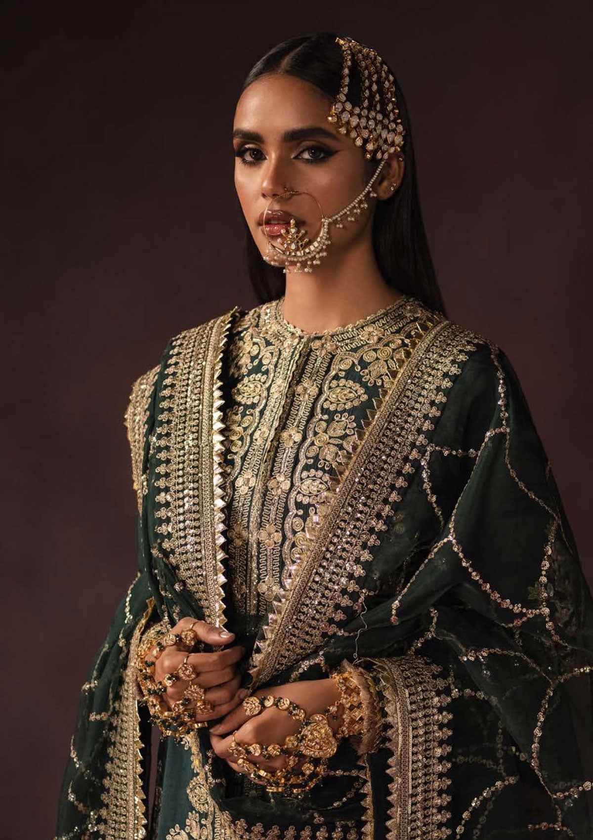 Formal Dress - Afrozeh - Divani - Silk - AS#003 (Miraka)