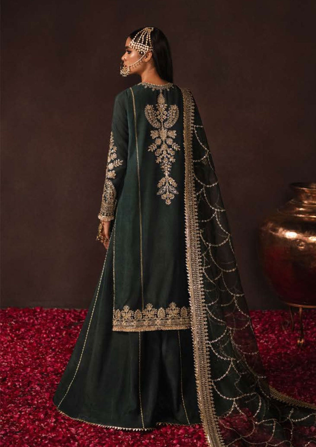 Formal Dress - Afrozeh - Divani - Silk - AS#003 (Miraka)
