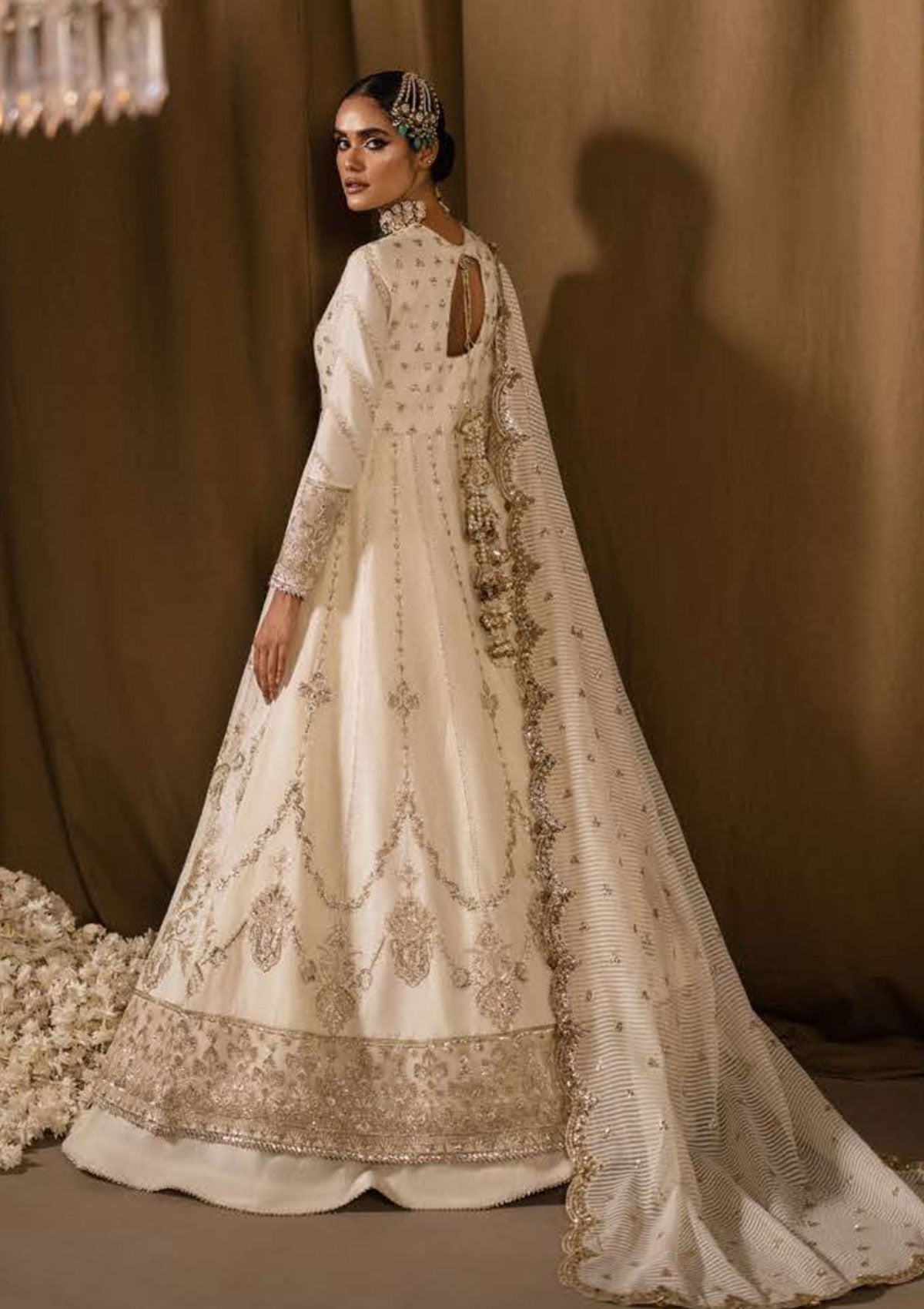 Formal Dress - Afrozeh - Divani - Silk - AS#004 (Saaz)