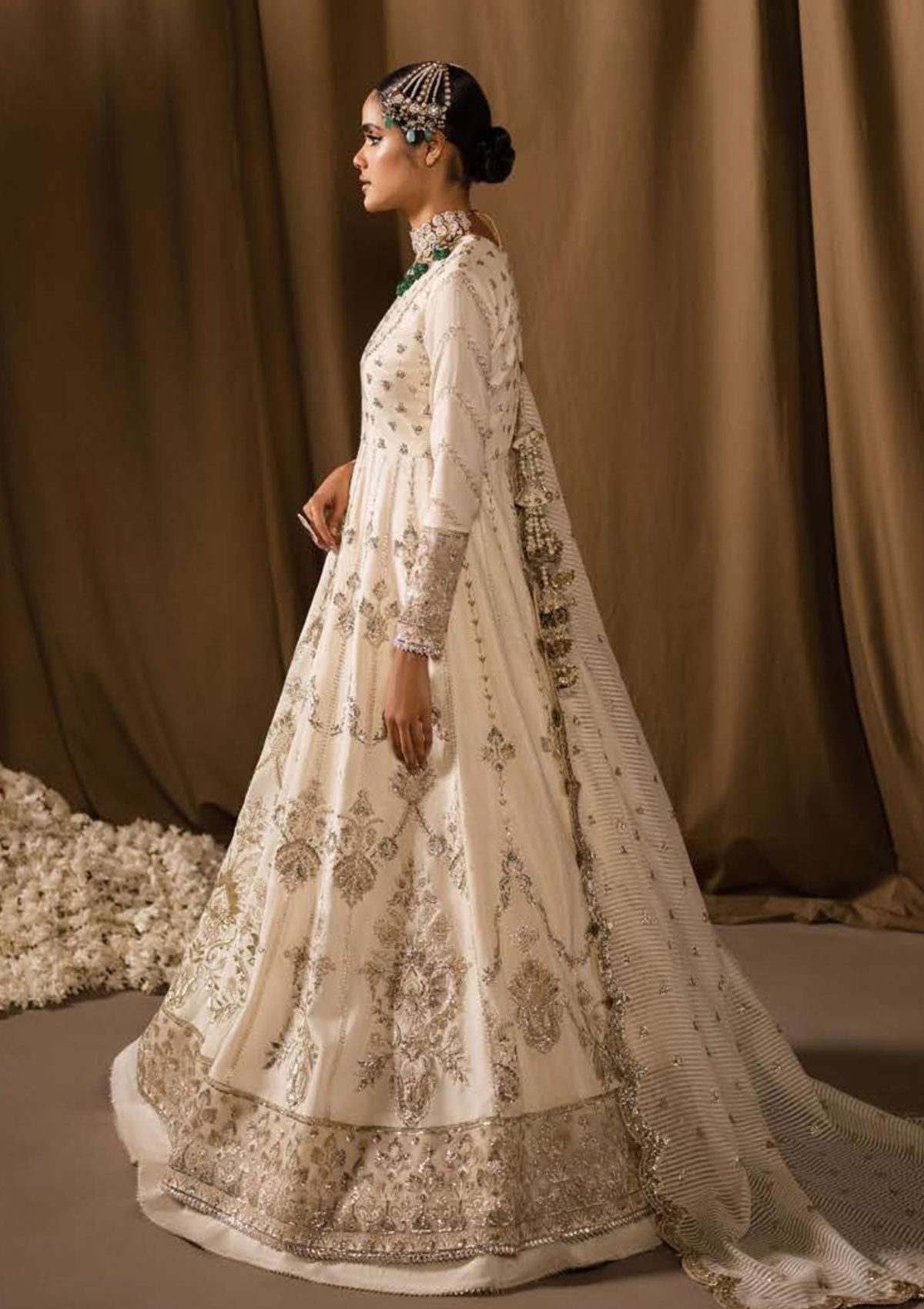 Formal Dress - Afrozeh - Divani - Silk - AS#004 (Saaz)