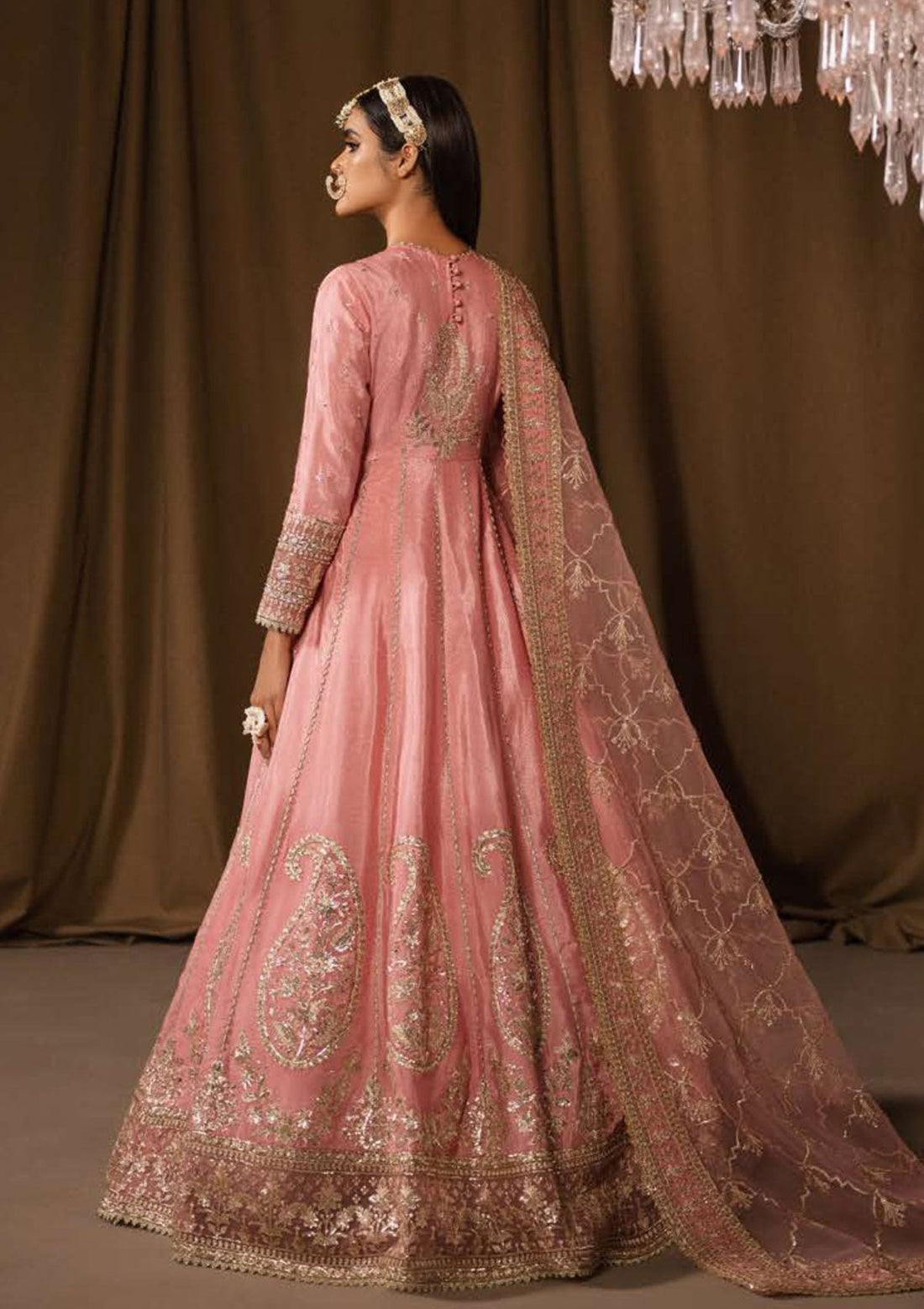 Formal Dress - Afrozeh - Divani - Silk - AS#008 (Nayab)